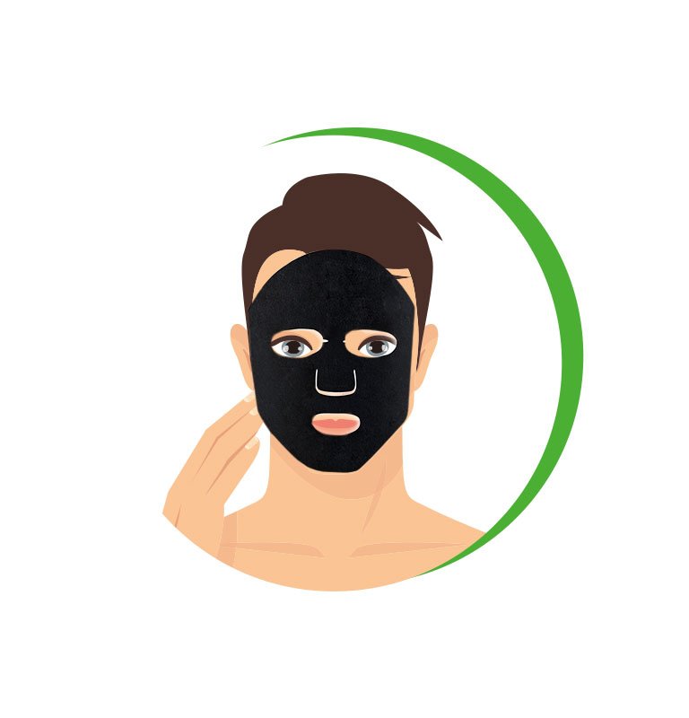 Garnier Men Charcoal Mask - Easy To Use
